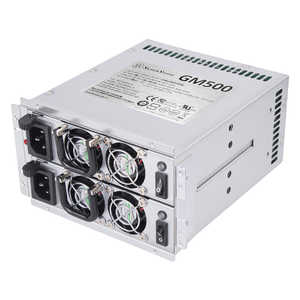 SILVERSTONE PC電源 GM500 Silver［500W /ATX/EPS /Silver］ シルバー SST-GM500-S