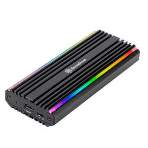 SILVERSTONE SilverStone USB-C 3.2 Gen2 G 10Gbps NVMe SATA M.2 SSD RGB󥯥 SSTMS13