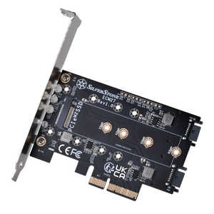 SILVERSTONE Silverstone 拡張カード ECM27 [M.2 SSDスロット PCI Express x4] SST-ECM27