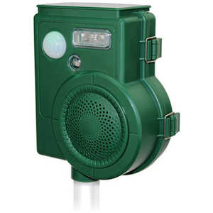 SAIEL ソーラー充電式 害鳥害獣撃退器 3種の音で撃退/LEDフラッシュ/太陽光発電/地面に挿すだけ SLISCR210 SAIEL ソーラー充電式 害鳥害獣撃退器 3種の音で撃退/LEDフラッシュ/太陽光発電/地面に挿すだけ SLISCR210