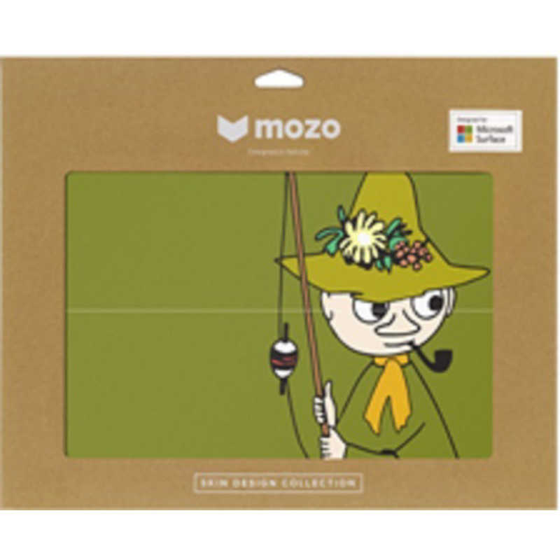 MOZO MOZO ムーミンスキン背面用フィルムforSurfacePro/Pro4/スナフキン MZ-MS18001 スナフキン MZ-MS18001 スナフキン