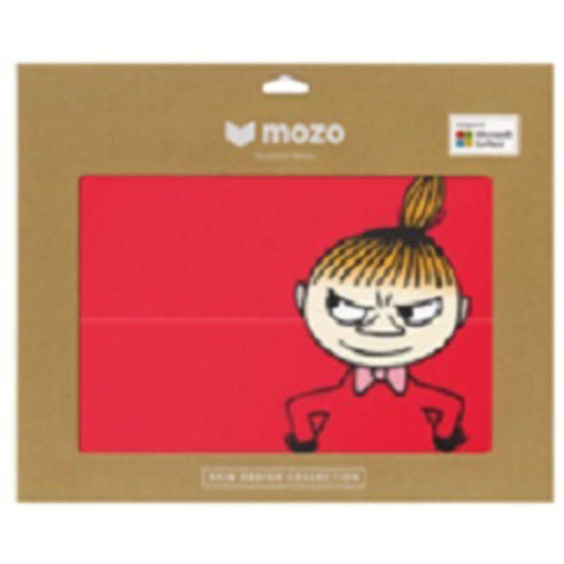 MOZO MOZO ムーミンスキン背面用フィルムforSurfacePro/Pro4/リトルミィ MZ-MS18002 レッド MZ-MS18002 レッド