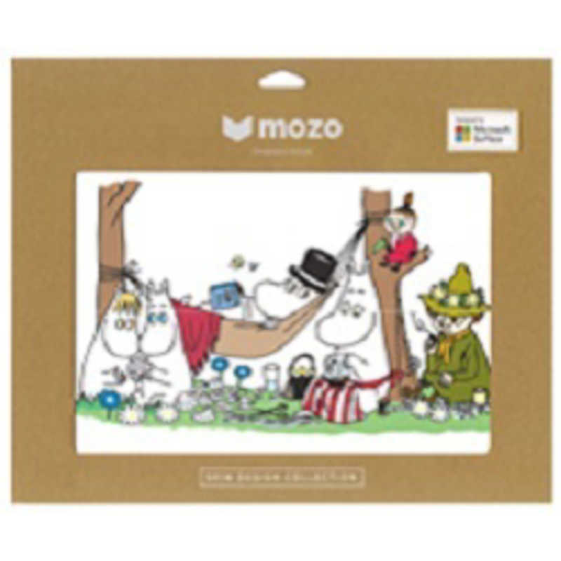 MOZO MOZO ムーミンスキン背面用フィルムforSurfacePro/Pro4/ムーミンファミリー MZ-MS18004 ホワイト MZ-MS18004 ホワイト