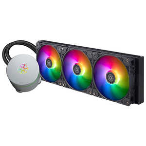 SILVERSTONE 水冷CPUクーラー 140mmファンx3 ［LGA115X/1200/1700/2011/2066・AM5/AM4］ IceMyst 420 SST-IM420-ARGB