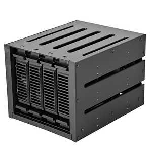SILVERSTONE 9.5mmスリムODD対応、3つの5.25inchデバイスベイ?4つの3.5inch SAS 12G/ SATA 6Gbit/s ホットスワップアダプタケージ SST-FS304B-V SILVERSTONE 9.5mmスリムODD対応、3つの5.25inchデバイスベイ?4つの3.5inch SAS 12G/ SATA 6Gbit/s ホットスワップアダプタケージ SST-FS304B-V