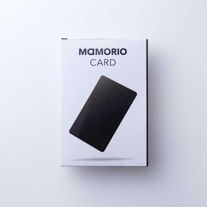 MAMORIO MAMORIO MAMORIO CARD ブラック R-MAMD-001-BK R-MAMD-001-BK