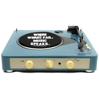 GADHOUSE レコードプレーヤー Brad Retro record GREEN GAD001001GR の