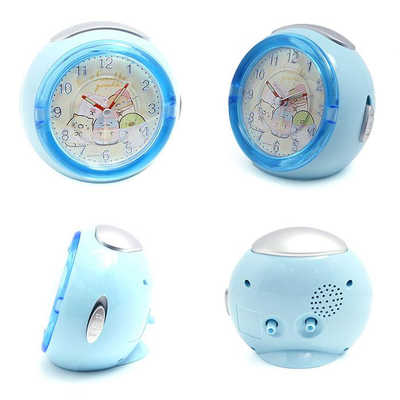 サンフレイム すみっコぐらし LEDライト付き アラームクロック