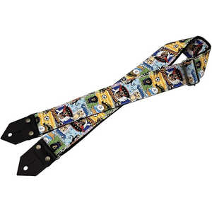 スパイスノート ギターストラップ ESPP50AMDDCSAmeComiDogs