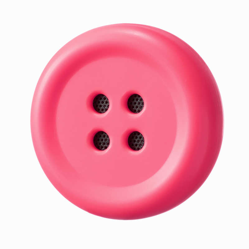博報堂 博報堂 Pechat(ペチャット)/ピンク/ぬいぐるみをおしゃべりにするボタン型スピーカー P02(ピン P02(ピン