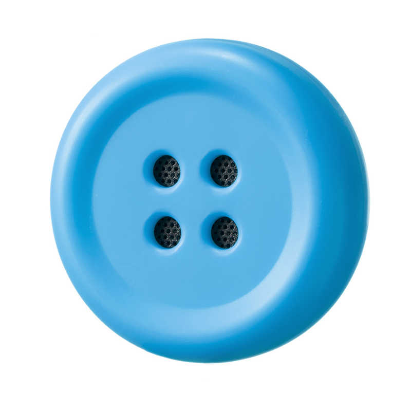 博報堂 博報堂 Pechat(ペチャット)/ブルー/ぬいぐるみをおしゃべりにするボタン型スピーカー P03(ブル P03(ブル