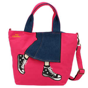 ターンオーバー mis zapatos ミスサパト b6536 ロングスカート ミニショルダー ピンク B6536