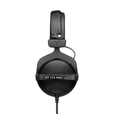 BEYERDYNAMIC レコーディング向け密閉型モニターヘッドホン 80Ω DT 770 