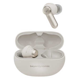 BEYERDYNAMIC 完全ワイヤレスイヤホン cream ［ワイヤレス(左右分離) /ノイズキャンセリング対応 /Bluetooth対応］ AMIRON100cream