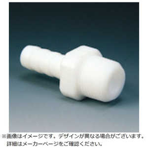 フロンケミカル PTFEハーフオスチューブジョイント竹の子外径4φ×R1/8 NR0078001 フロンケミカル PTFEハーフオスチューブジョイント竹の子外径4φ×R1/8 NR0078001