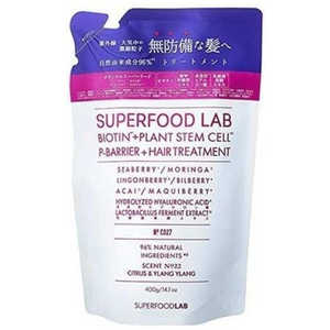 スーパーフードラボ ビオチン+ピーバリア スカルプヘアトリートメント リフィル スーパーフードラボ ビオチン+ピーバリア スカルプヘアトリートメント リフィル