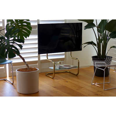 ザイトガイスト 34～60インチ対応 テレビスタンド (壁寄せタイプ