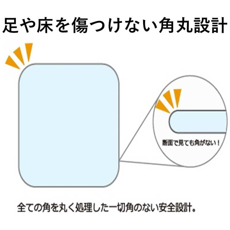 ORIGINALBASIC ORIGINALBASIC 冷蔵庫 床凹み傷防止パネル 【サイズ560×660mm】 ［SSサイズ /およそ140～340L冷蔵庫］ OBRPC020SS OBRPC020SS