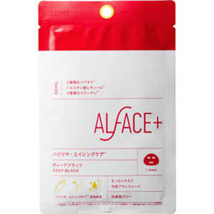 ロハス製薬 ALFACE＋（オルフェス）フェイスマスク 1枚 ディープブラック 