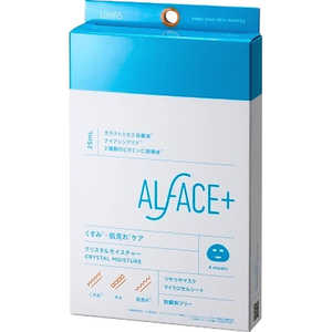 ロハス製薬 ALFACE＋（オルフェス）フェイスマスク 4枚入 クリスタルモイスチャー 