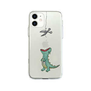 ROA iPhone 12 mini 5.4インチ対応 ソフトクリアケース はらぺこザウルス グリーン AK19187I12 ROA iPhone 12 mini 5.4インチ対応 ソフトクリアケース はらぺこザウルス グリーン AK19187I12