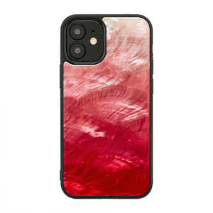 ROA iPhone 12 mini 5.4インチ対応 天然貝ケース Pink Lake I19275I12
