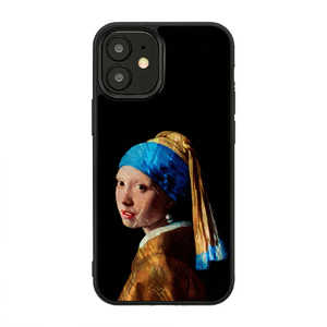 ROA iPhone 12/12 Pro 6.1インチ対応天然貝ケース 真珠の耳飾りの少女 I19283I12P ROA iPhone 12/12 Pro 6.1インチ対応天然貝ケース 真珠の耳飾りの少女 I19283I12P