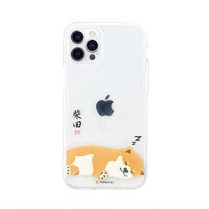 ROA iPhone 12/12 Pro 6.1インチ対応 しばたさんクリアケース 昼寝 ABF19383I12P