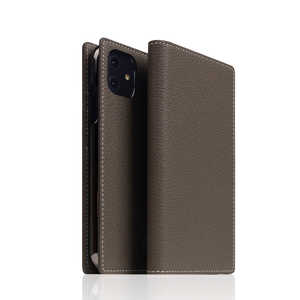 ROA iPhone 12 mini 5.4б Full Grain Leather Case Etoffe Cream SD19703I12