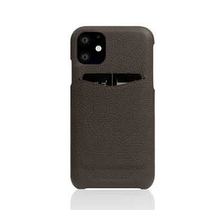 ROA iPhone 12 mini 5.4インチ対応 Full Grain Leather Back Case Brown Cream SD19711I12