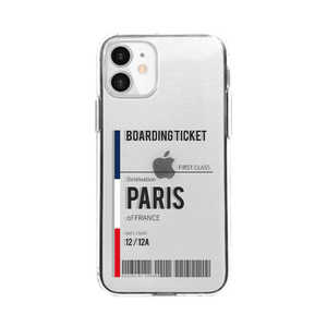 ROA iPhone 12 mini 5.4インチ対応 ソフトクリアケース Paris DS19785I12