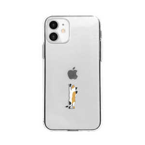 ROA iPhone 12 mini 5.4インチ対応 ソフトクリアケース ネコ DS19786I12