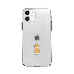 ROA iPhone 12 mini 5.4インチ対応ソフトクリアケース イヌ DS19787I12
