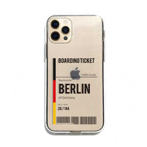 ROA iPhone 12 Pro Max 6.7インチ対応ソフトクリアケース berlin DS19840I12PM
