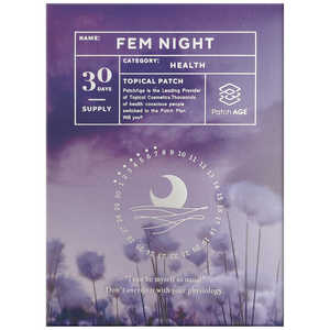 シンビシン PatchAge FemNight(フェムナイト) 30Patch シンビシン PatchAge FemNight(フェムナイト) 30Patch