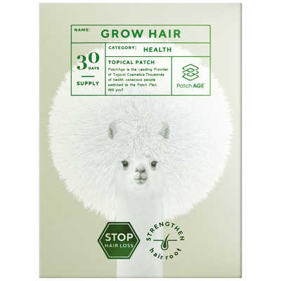 PatchAge Growhair(グローヘア)30Patch シンビシン PatchAge Growhair(グローヘア)30Patch の通販 - カテゴリ