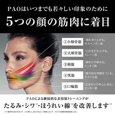 MTG FACIAL FITNESS PAO 7model フェイシャルフィットネスパオ
