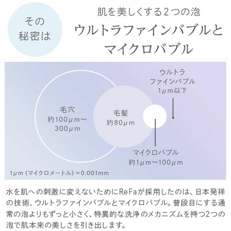 MTG MTG ReFa FINE BUBBLE S シャワーヘッド シルバー RS-AF15A RS-AF15A