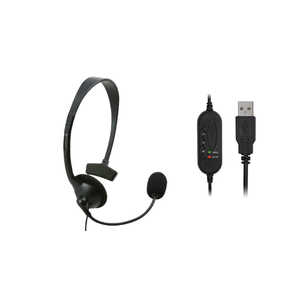 SUNEAST ヘッドセット [USB /片耳 /ヘッドバンドタイプ] SE-HE002-US