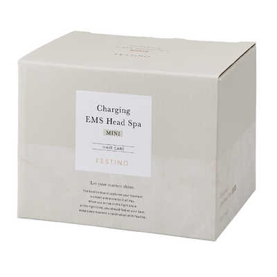 ウィナーズ 充電式EMSヘッドスパ ミニ FESTINO(フェスティノ) ホワイト