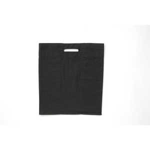 バックヤードファミリー COCOWALK 麻100％ Sサイズマルシェバッグ エコバッグ ブラック LINENECOBAG
