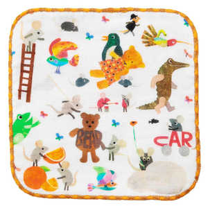 ウェーブ ガーゼミニハンカチ レオレオニ LEO L220104 ウェーブ ガーゼミニハンカチ レオレオニ LEO L220104