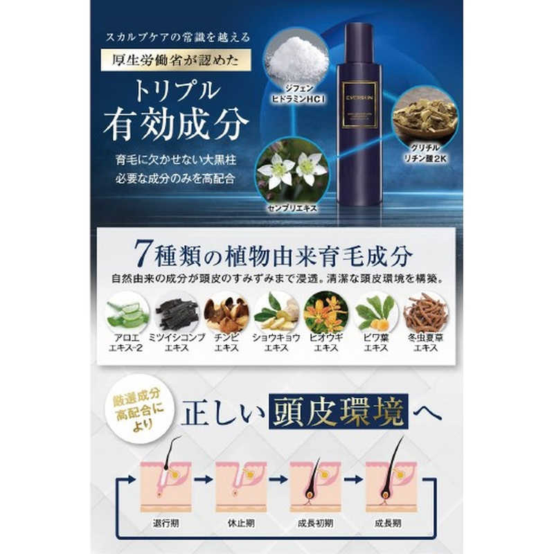 EVERSKIN EVERSKIN EVERSKIN 育毛ローション  
