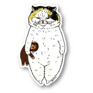 �[�l�����X�e�b�J�[ �N���X�f�ރ_�C�J�b�g�X�e�b�J�[ ���ɂ��s�v�c�ȔL���E ����炽�� LCS-557