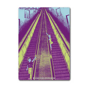 ゼネラルステッカー 楳図かずおダイカットステッカー 私は慎吾02 LCS639