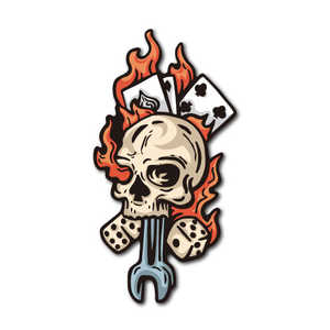 ゼネラルステッカー BIKER STICKER 008 BK008