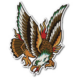 ͥ륹ƥå BIKER STICKER 015 BK015