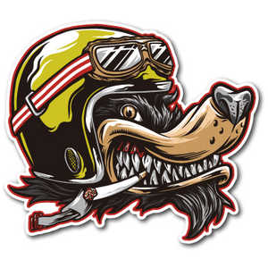 ゼネラルステッカー BIKER STICKER 026 BK026