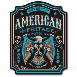 ゼネラルステッカー BIKER STICKER 033 BK032