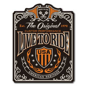 ゼネラルステッカー BIKER STICKER 034 BK034